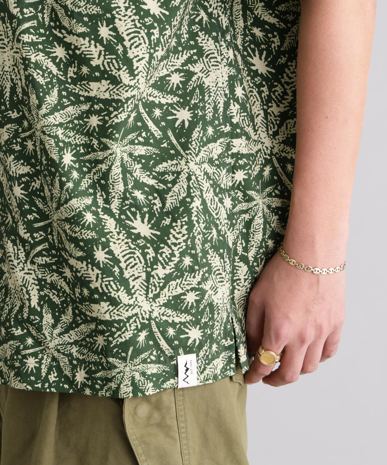 MANASTASH/マナスタッシュ/HEMP PATTERN SHIRTS