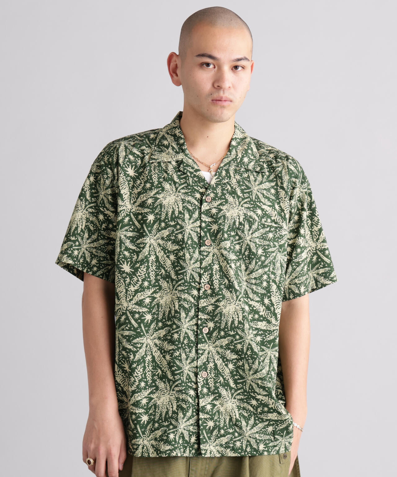 MANASTASH/マナスタッシュ/HEMP PATTERN SHIRTS