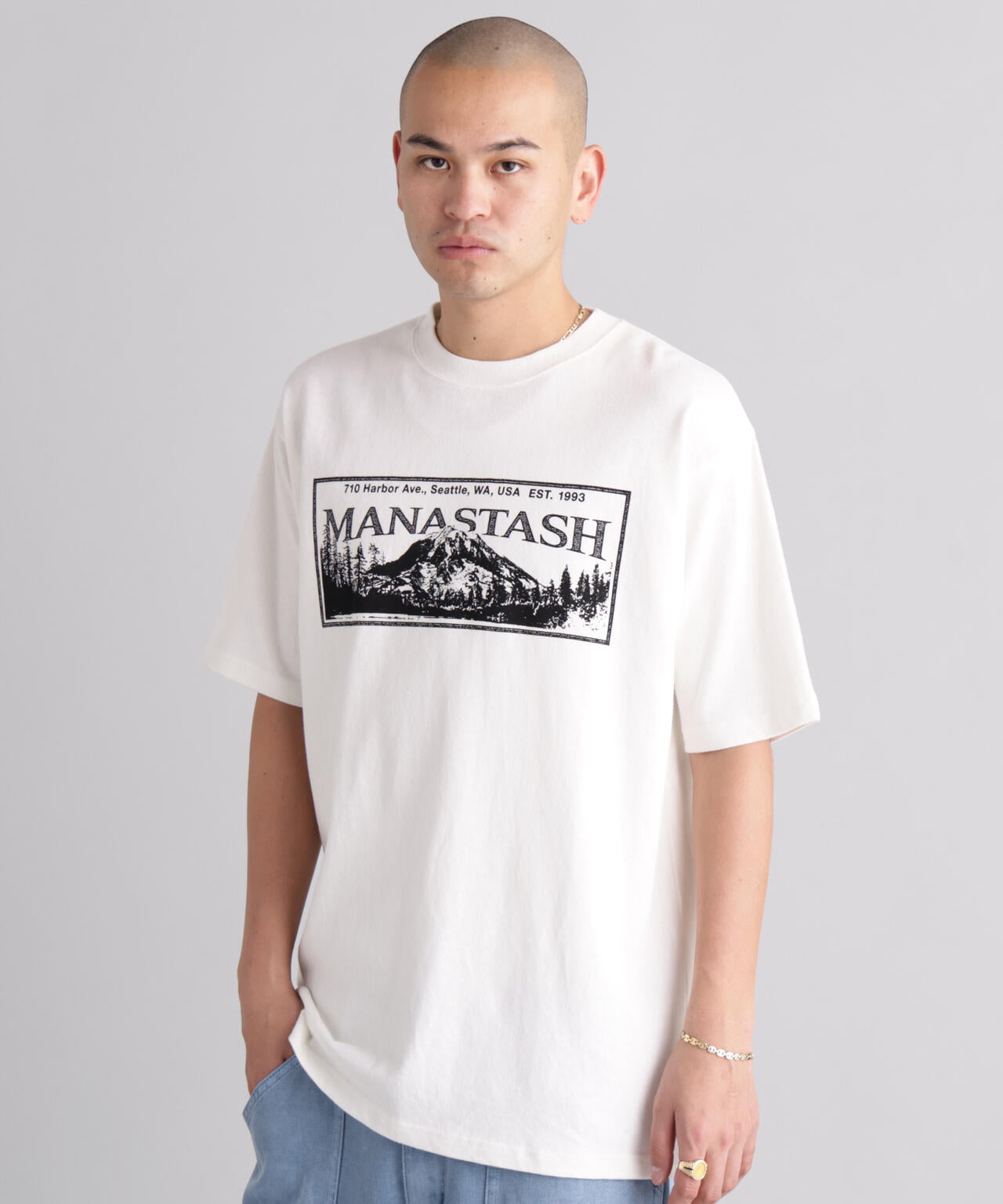 MANASTASH/マナスタッシュ/HEMP TEE RIDGE