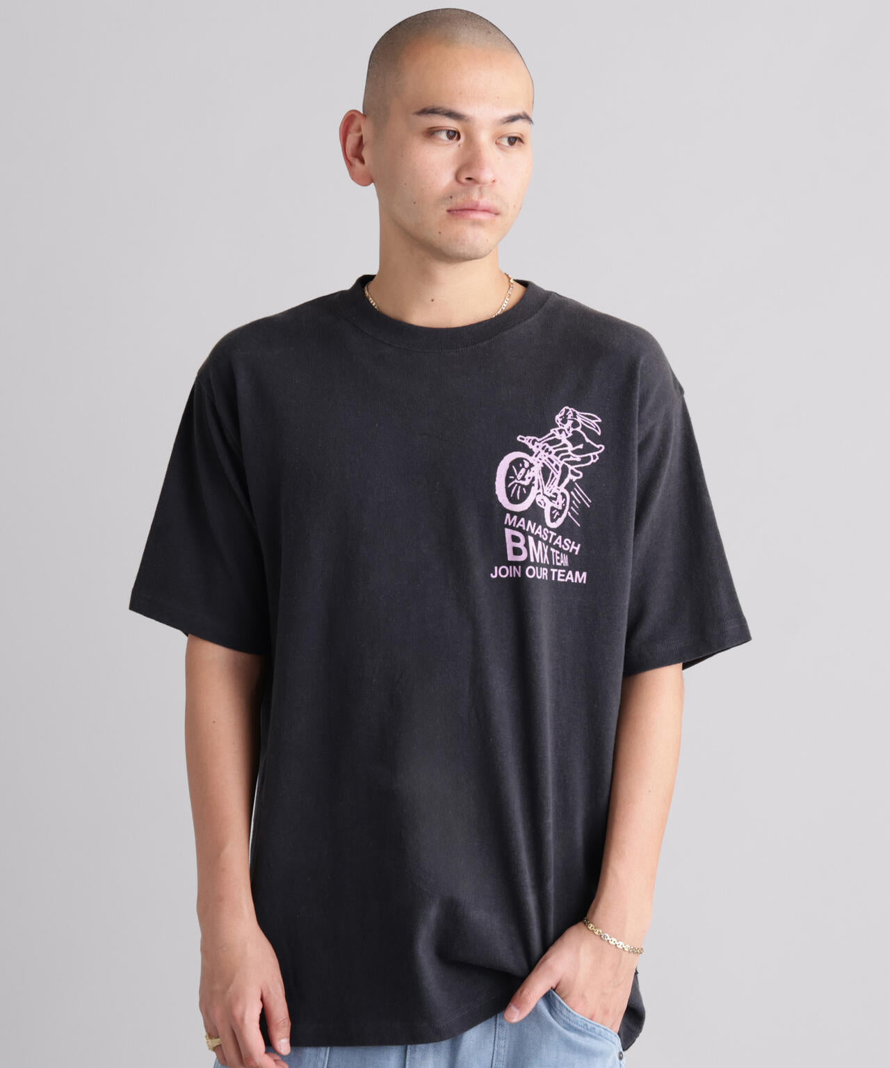 MANASTASH/マナスタッシュ/HEMP TEE BMX