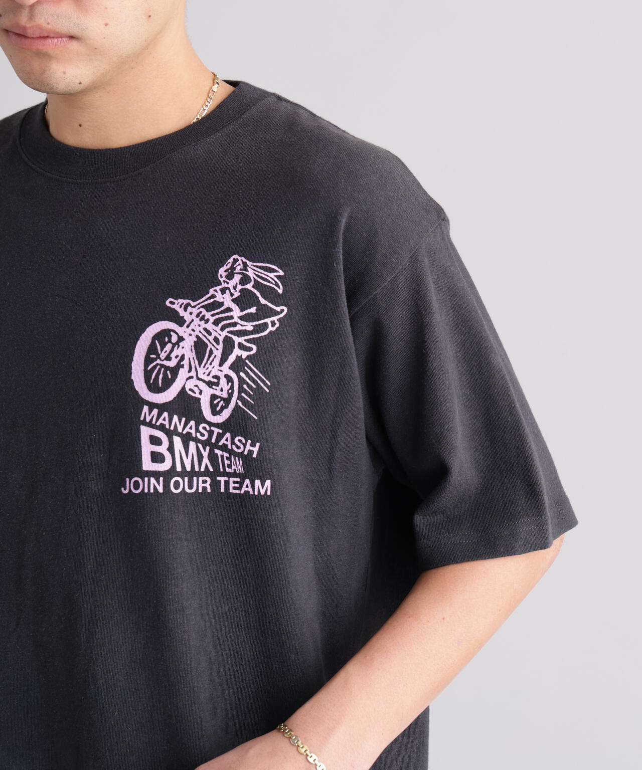 MANASTASH/マナスタッシュ/HEMP TEE BMX