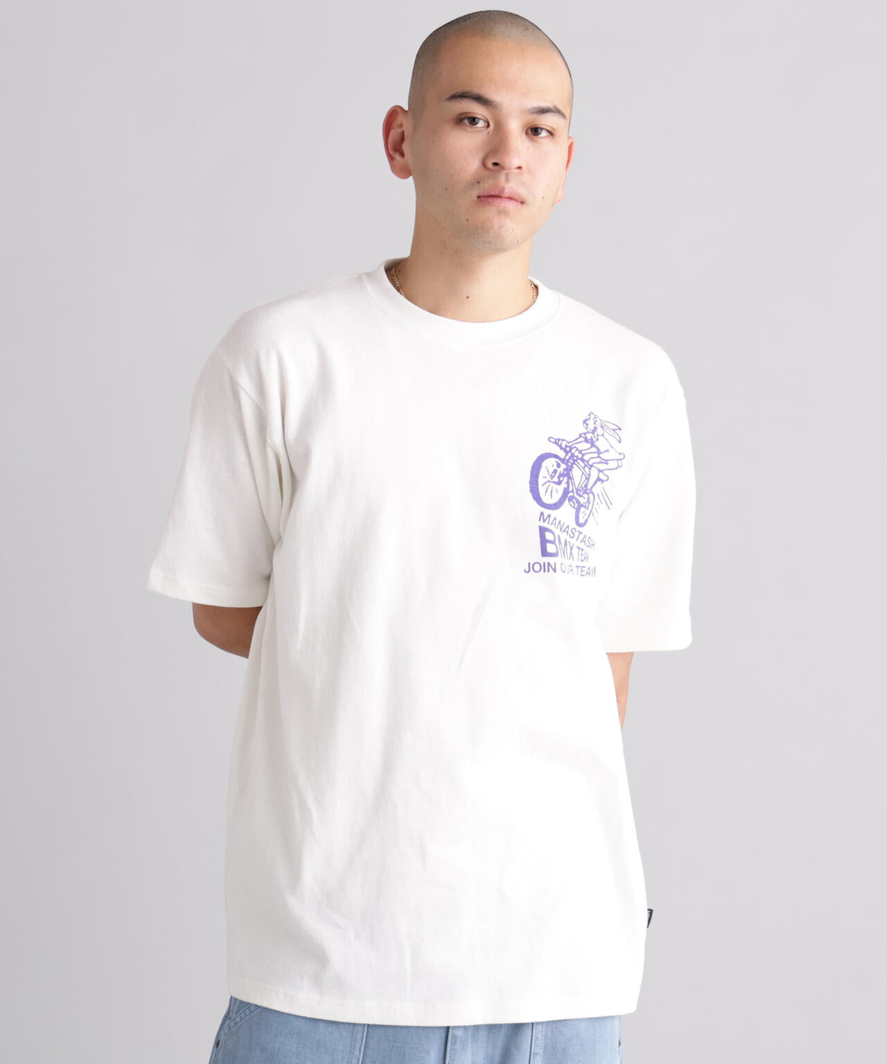 MANASTASH/マナスタッシュ/HEMP TEE BMX