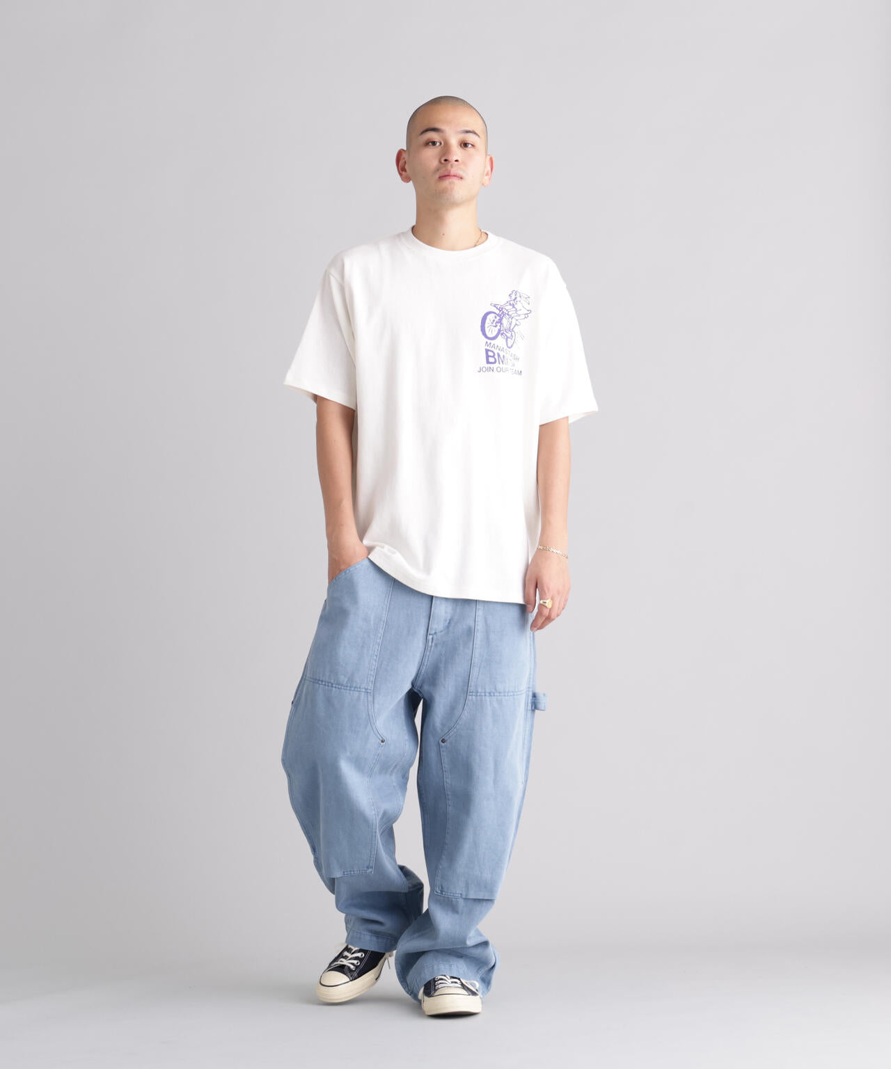 MANASTASH/マナスタッシュ/HEMP TEE BMX