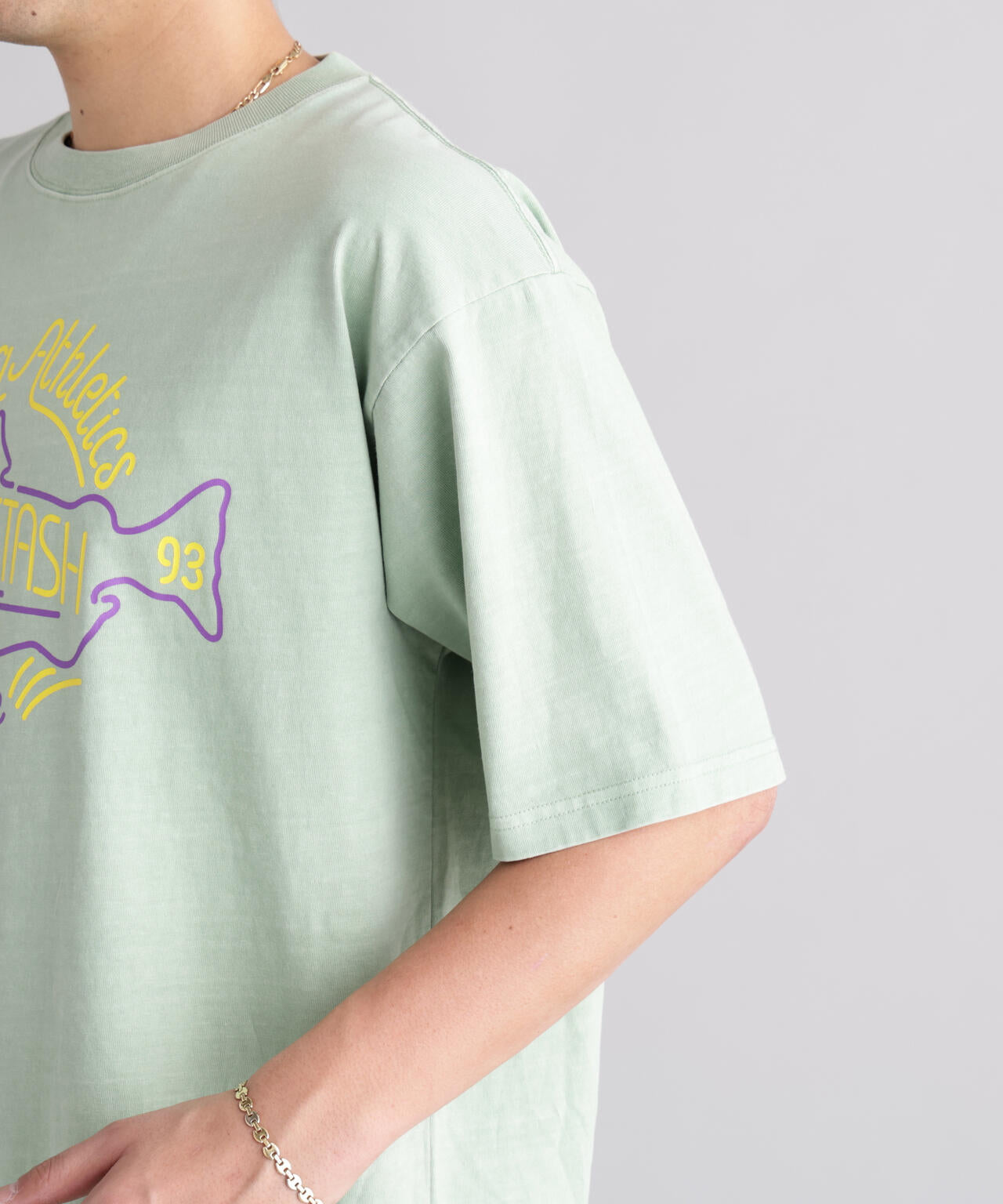 MANASTASH/マナスタッシュ/PUMICE TEE NEON SIGN