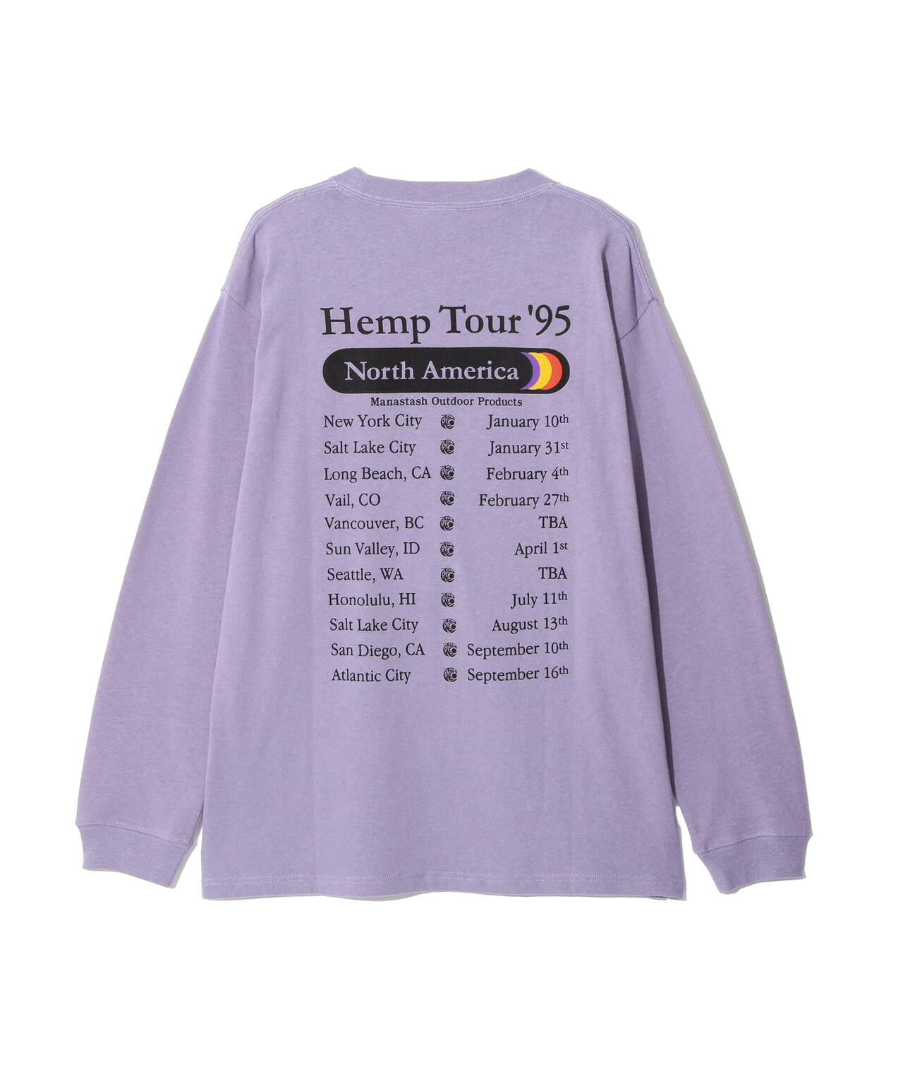 MANASTASH/マナスタッシュ/HEMP TOUR L/S TEE