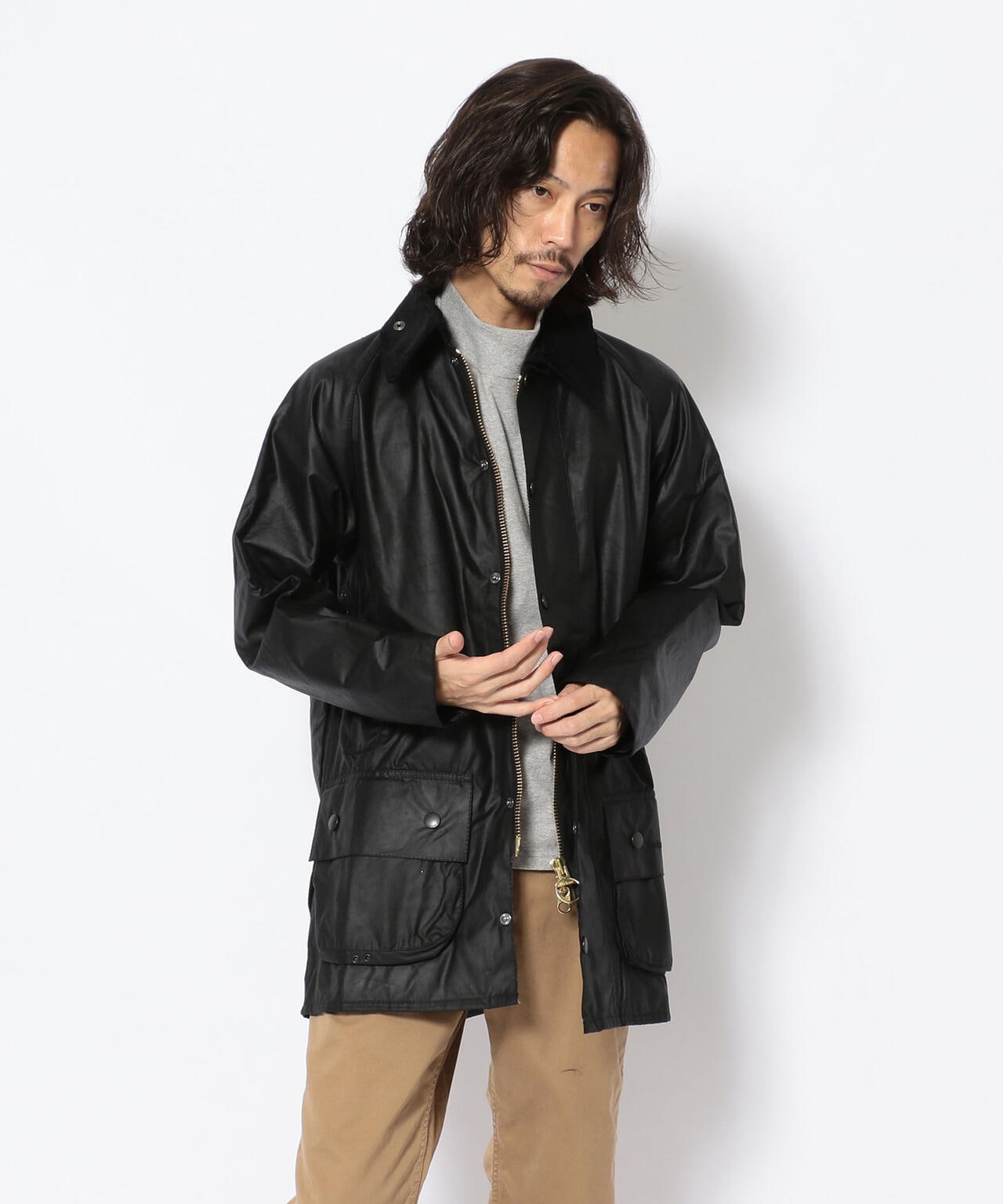 BARBOUR (バブアー)BEAUFORT WAXED COTTON ビューフォート ワックスド コットン MWX0017