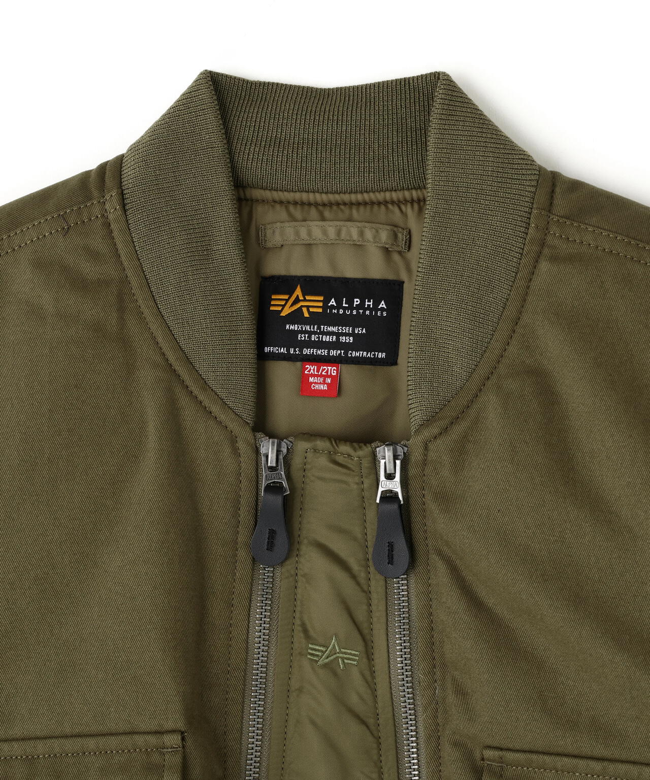 MA-1 MIXED COTTON FLIGHT JACKET