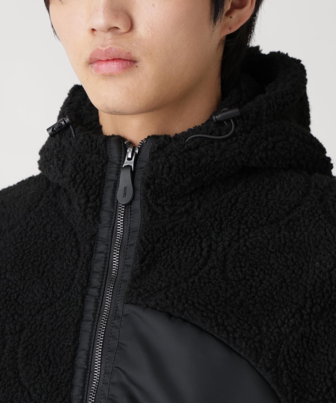SHERPA ONION QUILTING FLIGHT JACKET