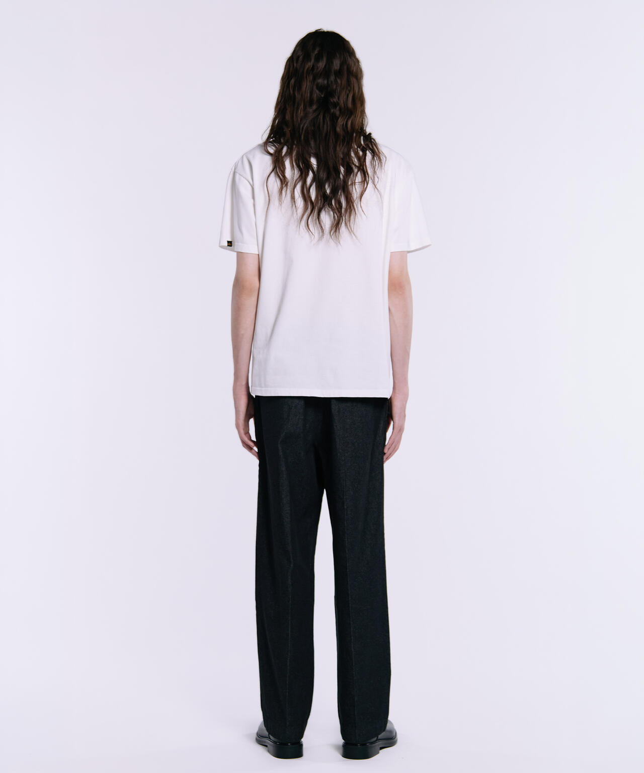 SNOW WASH SS HENLEY NECK T-SHIRT