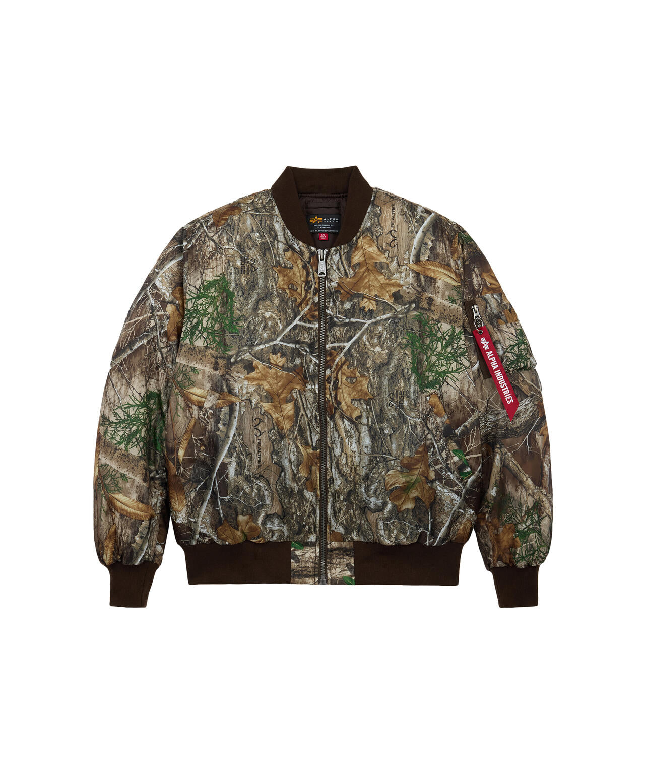 OXFORD CAMO MA-1 RELAXED FIT FLIGHT JACKET