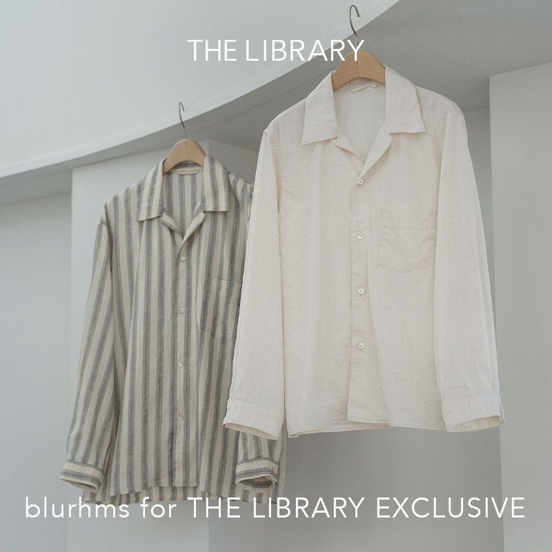 blurhms for THE LIBRARY EXCLUSIVE SPRING SUMMER 2026｜THE LIBRARY｜