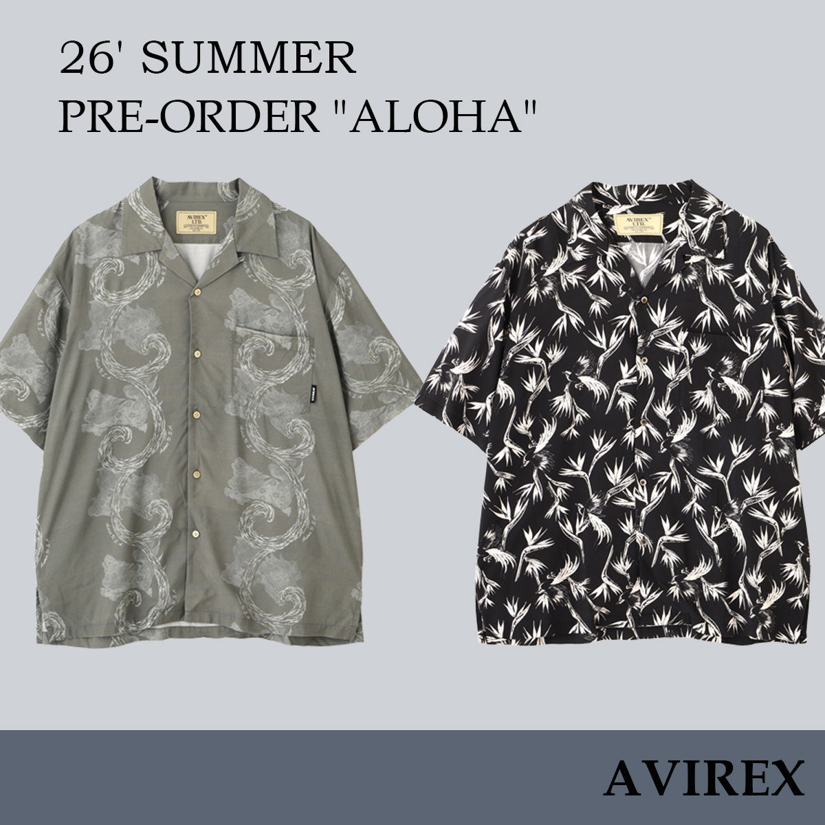【PRE-ORDER】ALOHA collection｜AVIREX｜