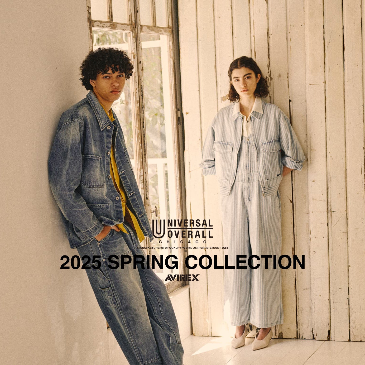 UNIVERSALOVERALL 2025 SPRING COLLECTION | AVIREX |