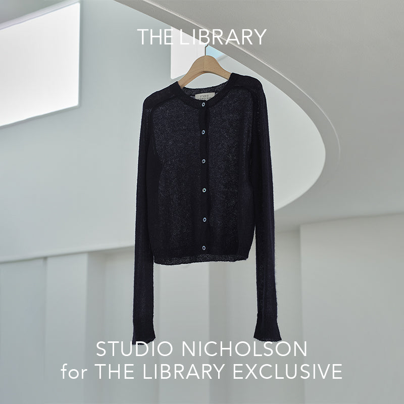 STUDIO NICHOLSON for THE LIBRARY EXCLUSIVE SPRING SUMMER 2026｜THE LIBRARY｜