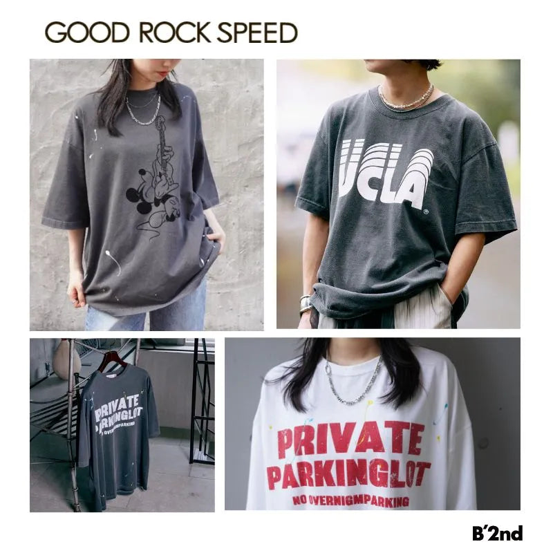 《GOOD ROCK SPEED 》別注の新作ミッキーTも登場！夏に活躍のTシャツコレクション｜B'2nd｜