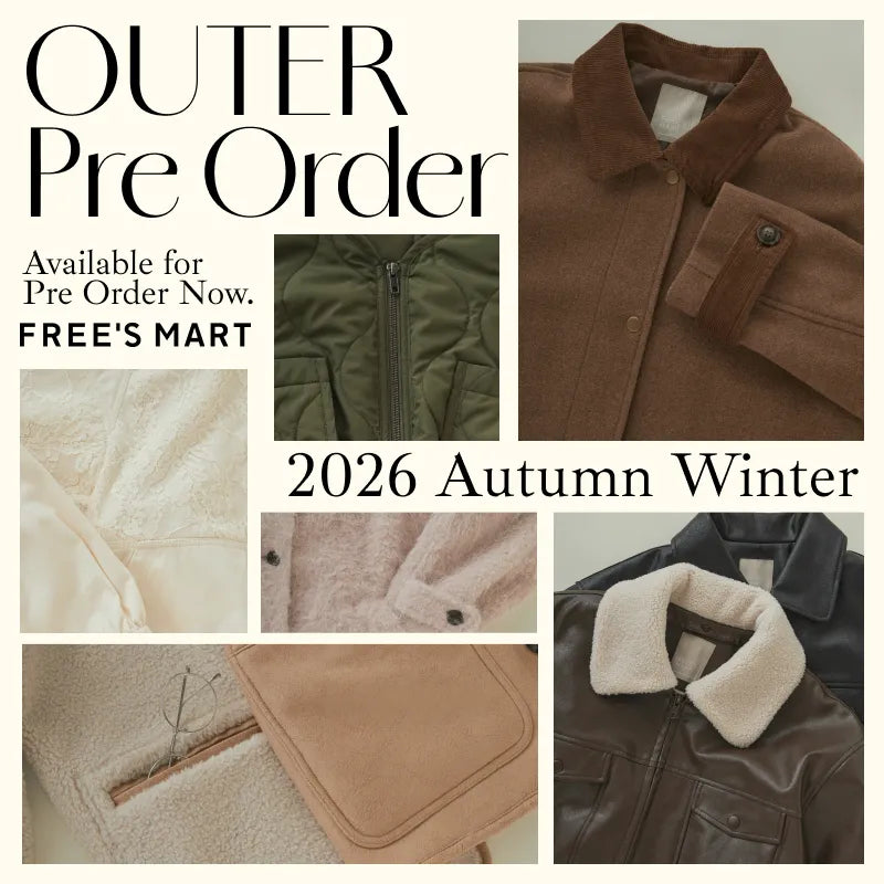 OUTER Pre Order｜FREE'S MART｜