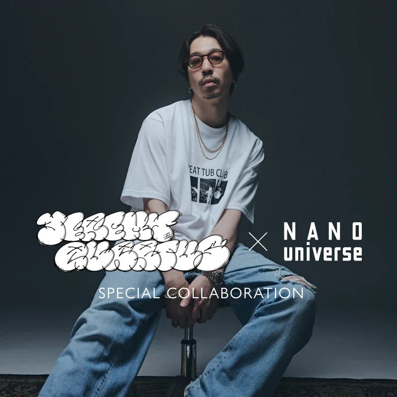 Jeremy Quartus (from Nulbarich)×NANO universe SPECIAL COLLABORATION ITEM｜NANO universe｜