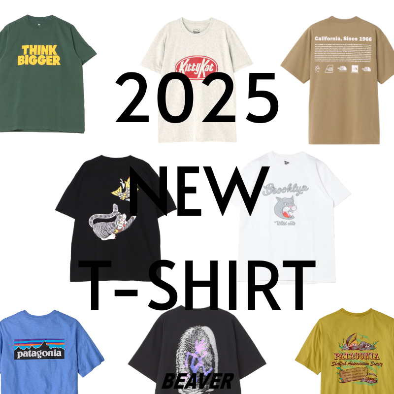 2025 SUMMER T-SHIRT COLLECTION |BEAVER|