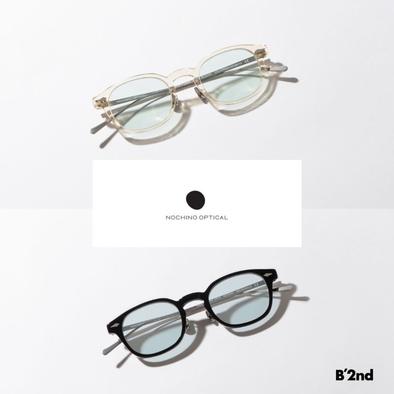 《NOCHINO OPTICAL》8th season 2025 COLLECTION｜B'2nd｜