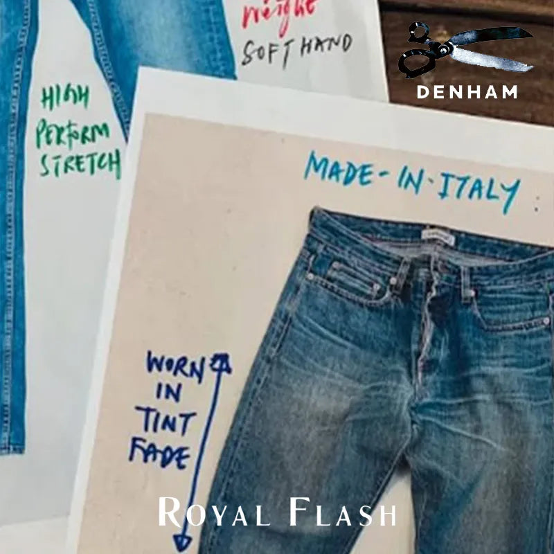 DENHAM 2025 SPRING SUMMER COLLECTION｜ROYAL FLASH｜