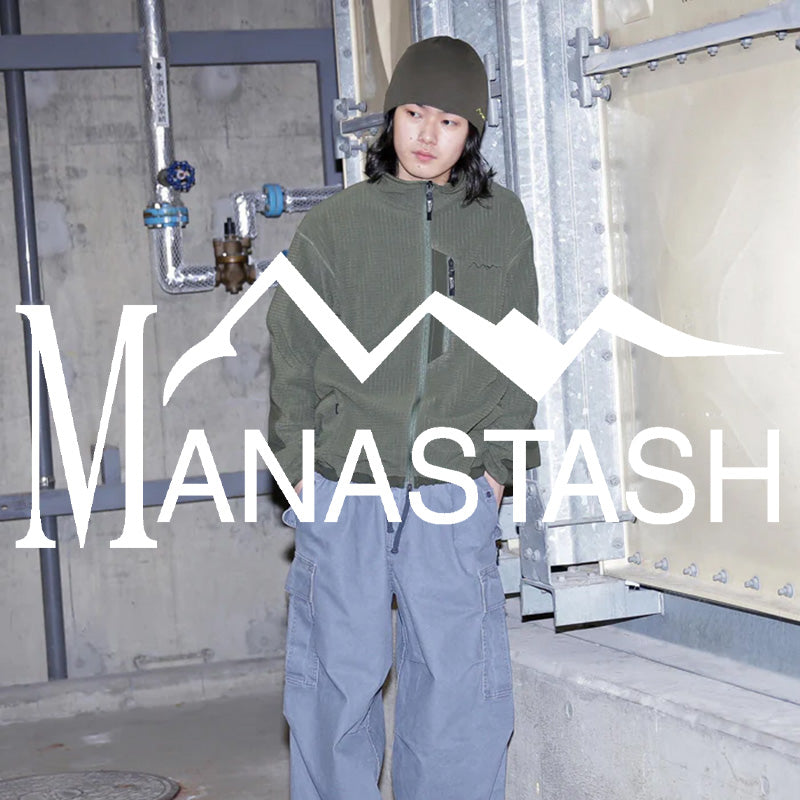 【MANASTASH】新素材GRID FLEECE