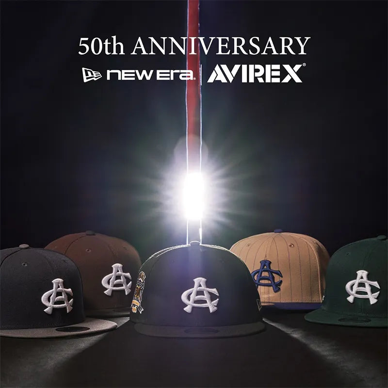 50th ANNIVERSARY AVIREX × NEWERA