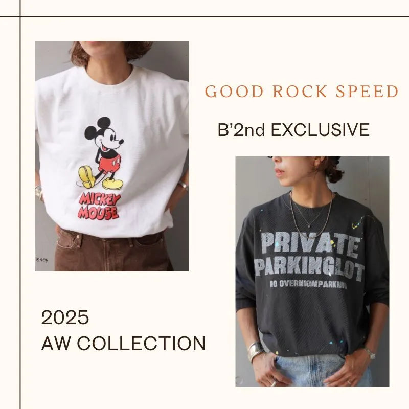 《GOOD ROCK SPEED》B'2nd別注ITEM予約販売中！｜B'2nd｜