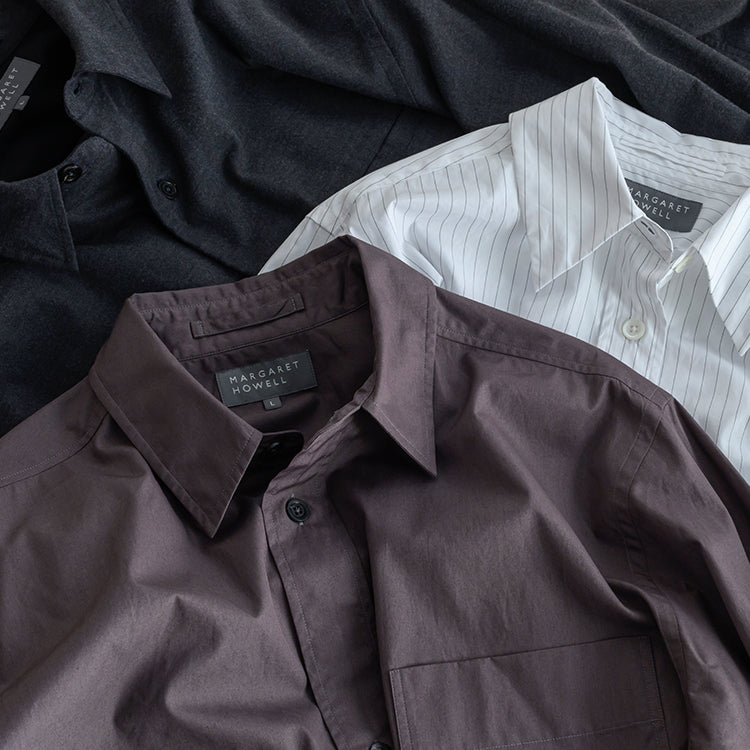 神南店からAW25シーズンの「EDOMONTON SHIRT」のご紹介｜MARGARET HOWELL｜