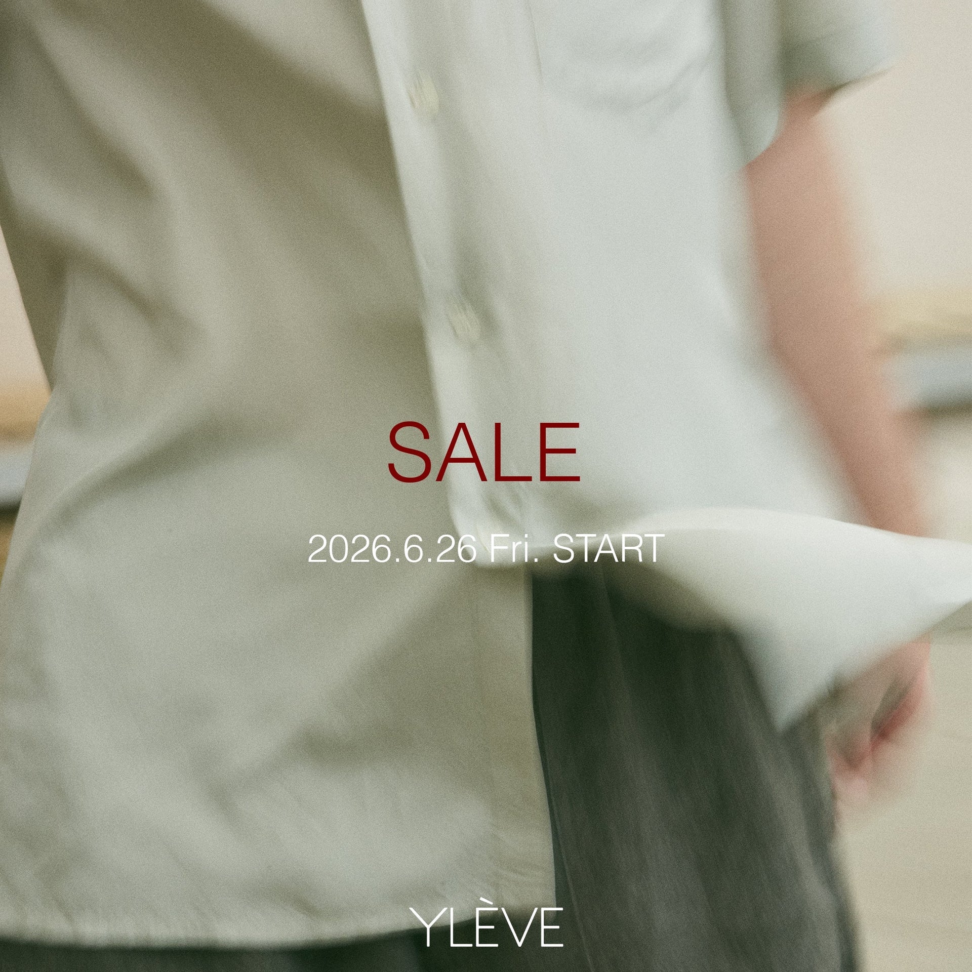 SALE開催のお知らせ｜YLÈVE｜