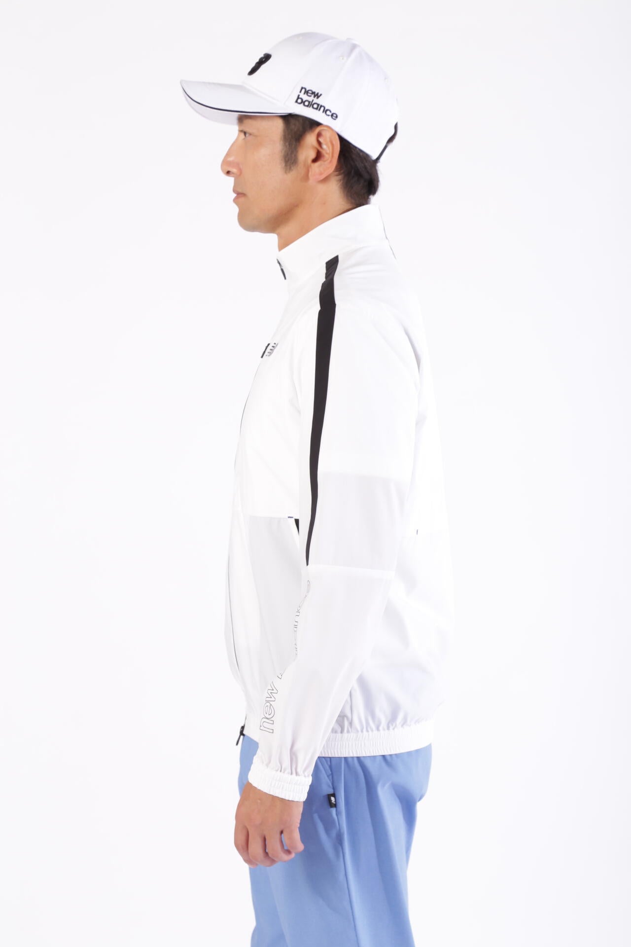 4WAYストレッチ 撥水 防風 フルジップ ウインド ブルゾン (MENS WORLD)
