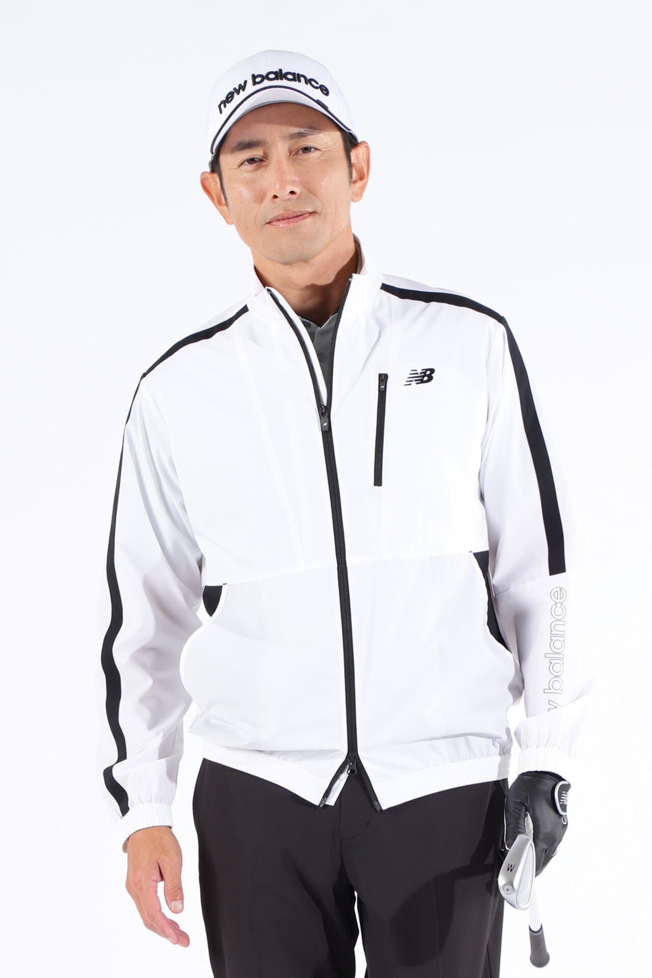 4WAYストレッチ 撥水 防風 フルジップ ウインド ブルゾン (MENS WORLD)