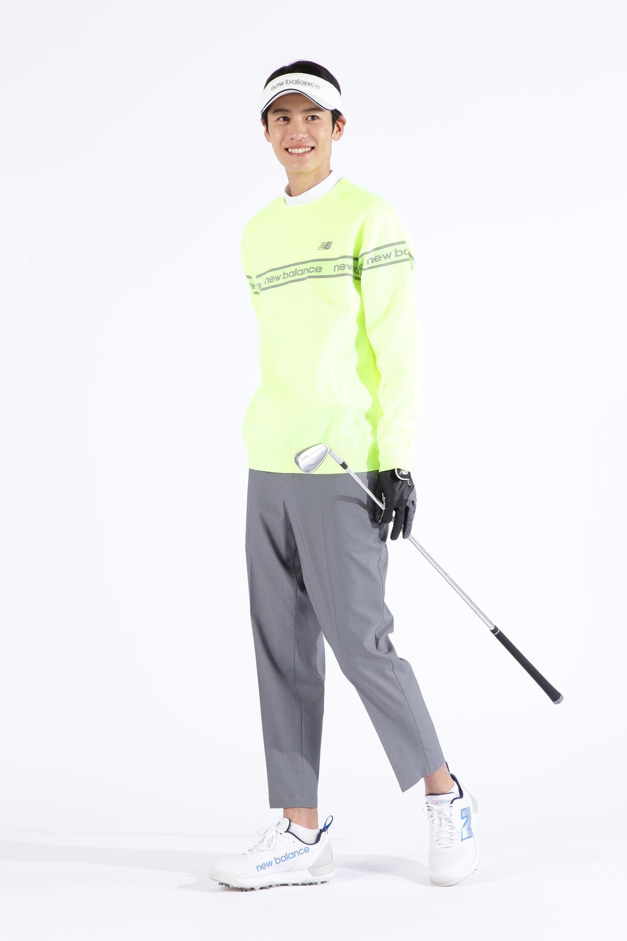 千鳥格子柄 ワイド テーパード クロップドパンツ (MENS SPORT)