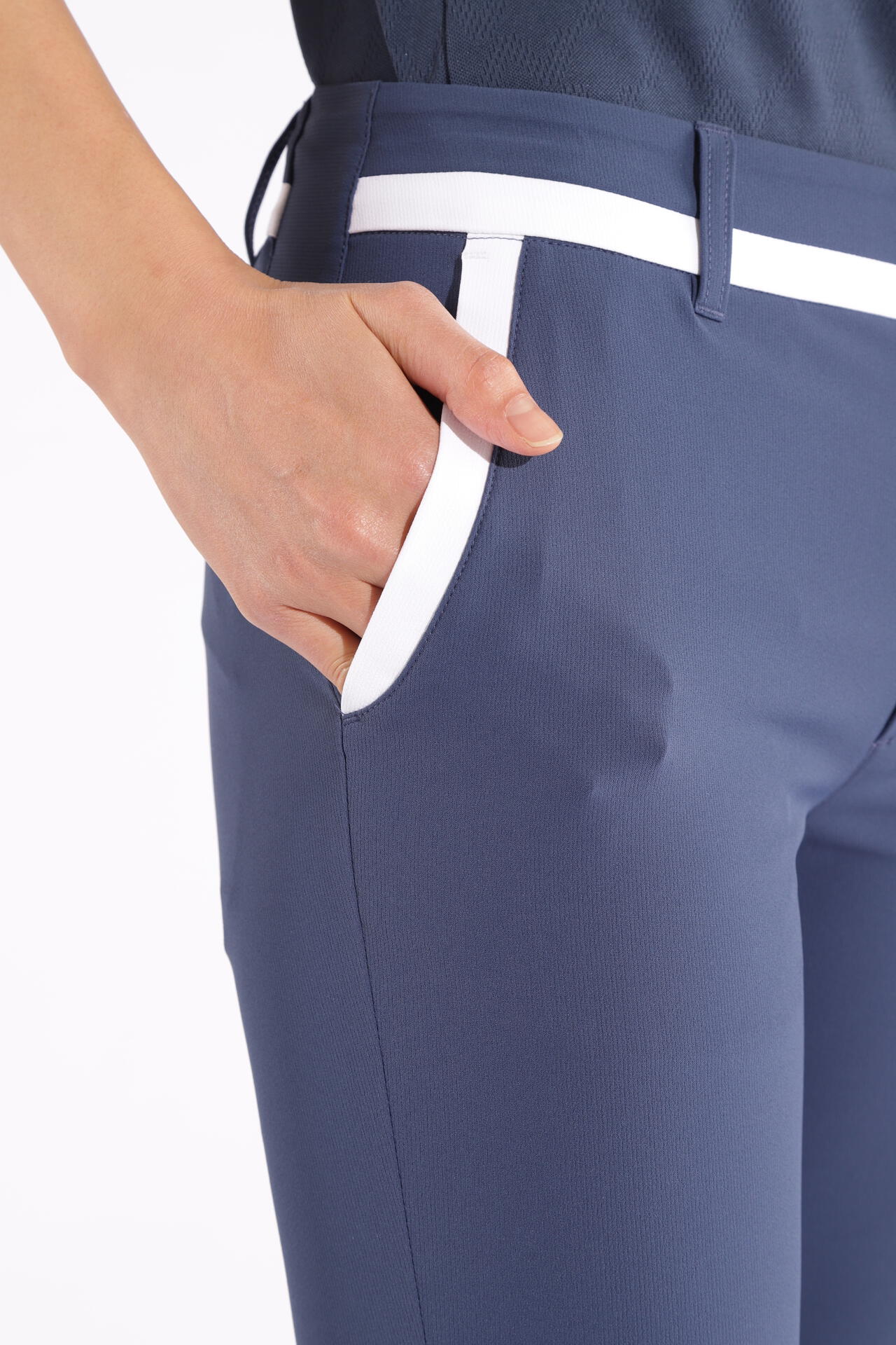 ストレッチ UV スリム クロップドパンツ (WOMENS WORLD)