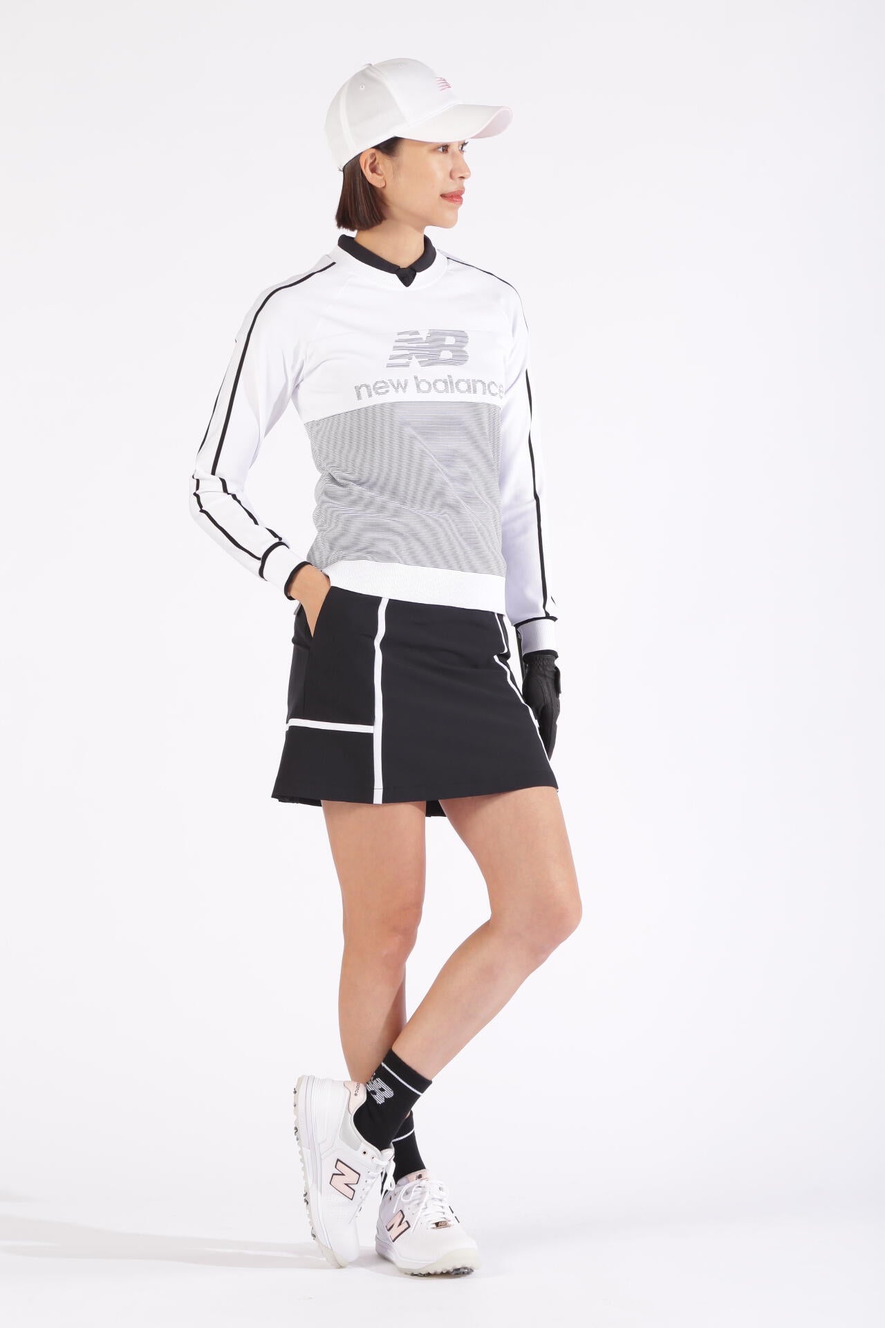 4WAYストレッチ ソフトシェル バックプリーツ スカート (WOMENS WORLD)