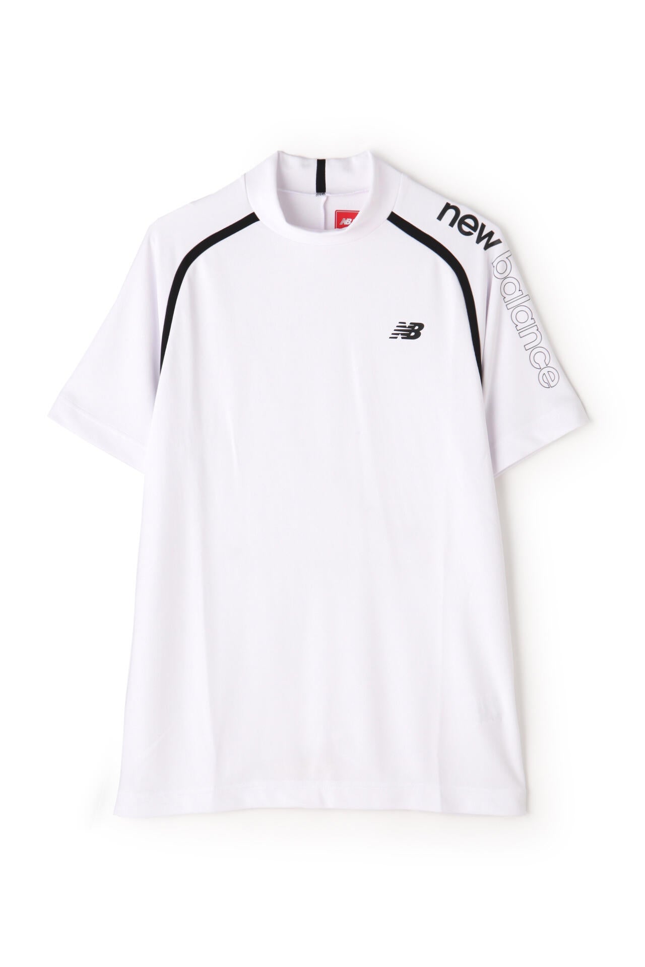 ダブルフェイス裏ハニカム 半袖 モックネック プルオーバー (MENS SPORT)