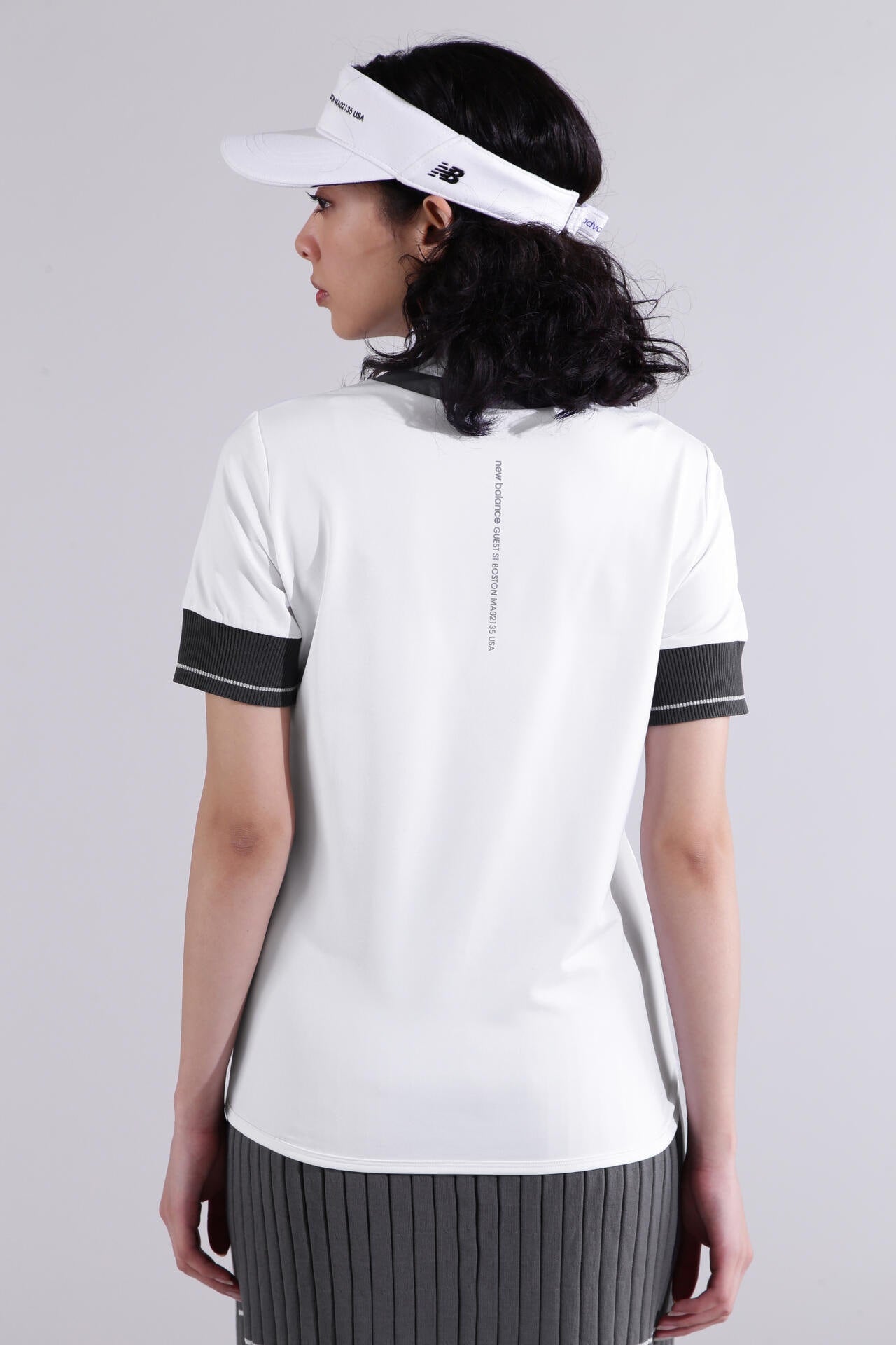 【直営店舗限定】ハーフスリーブ モックネック プルオーバー (WOMENS)