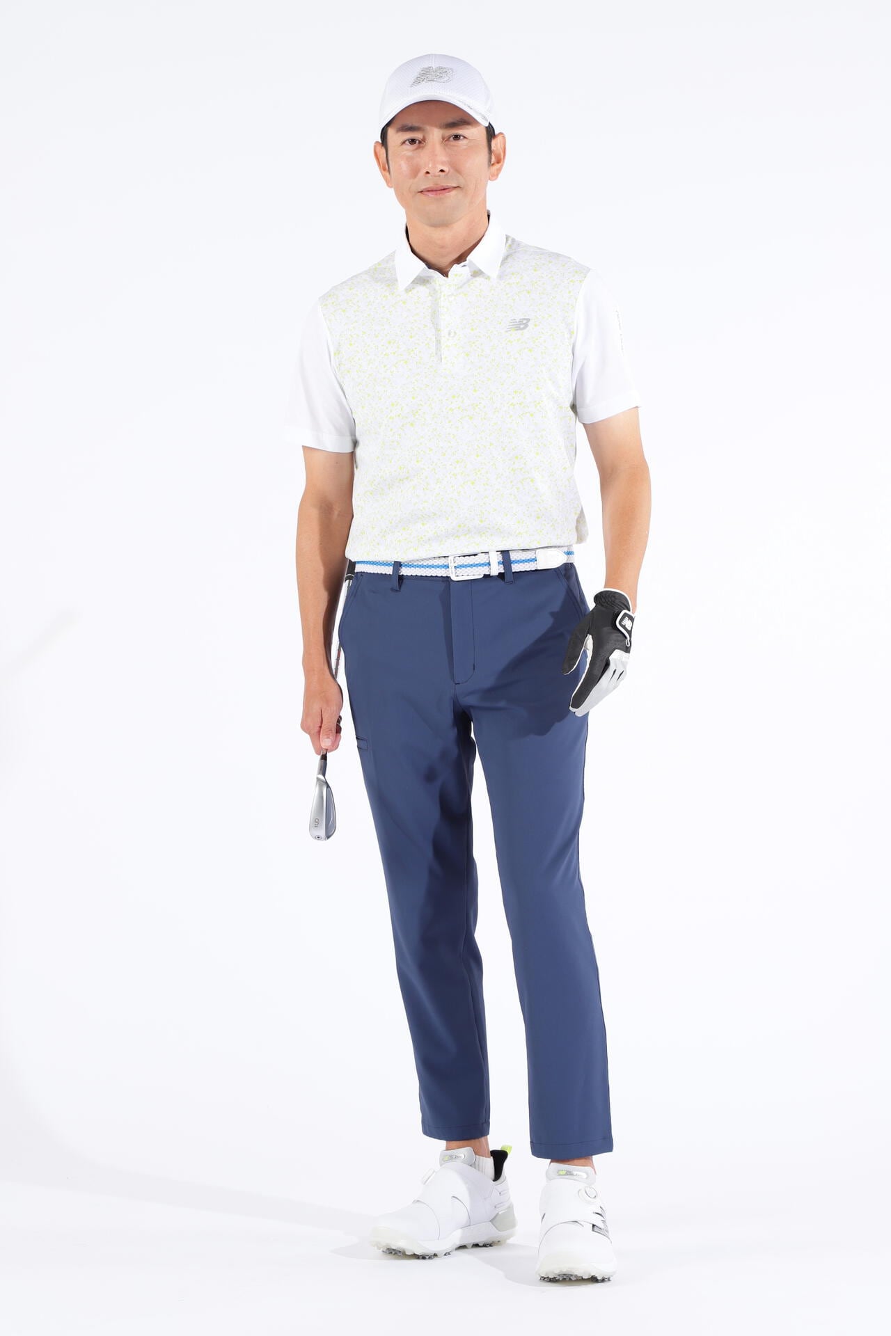 デジタルカモ柄 メッシュ 半袖 カラーシャツ (MENS WORLD)