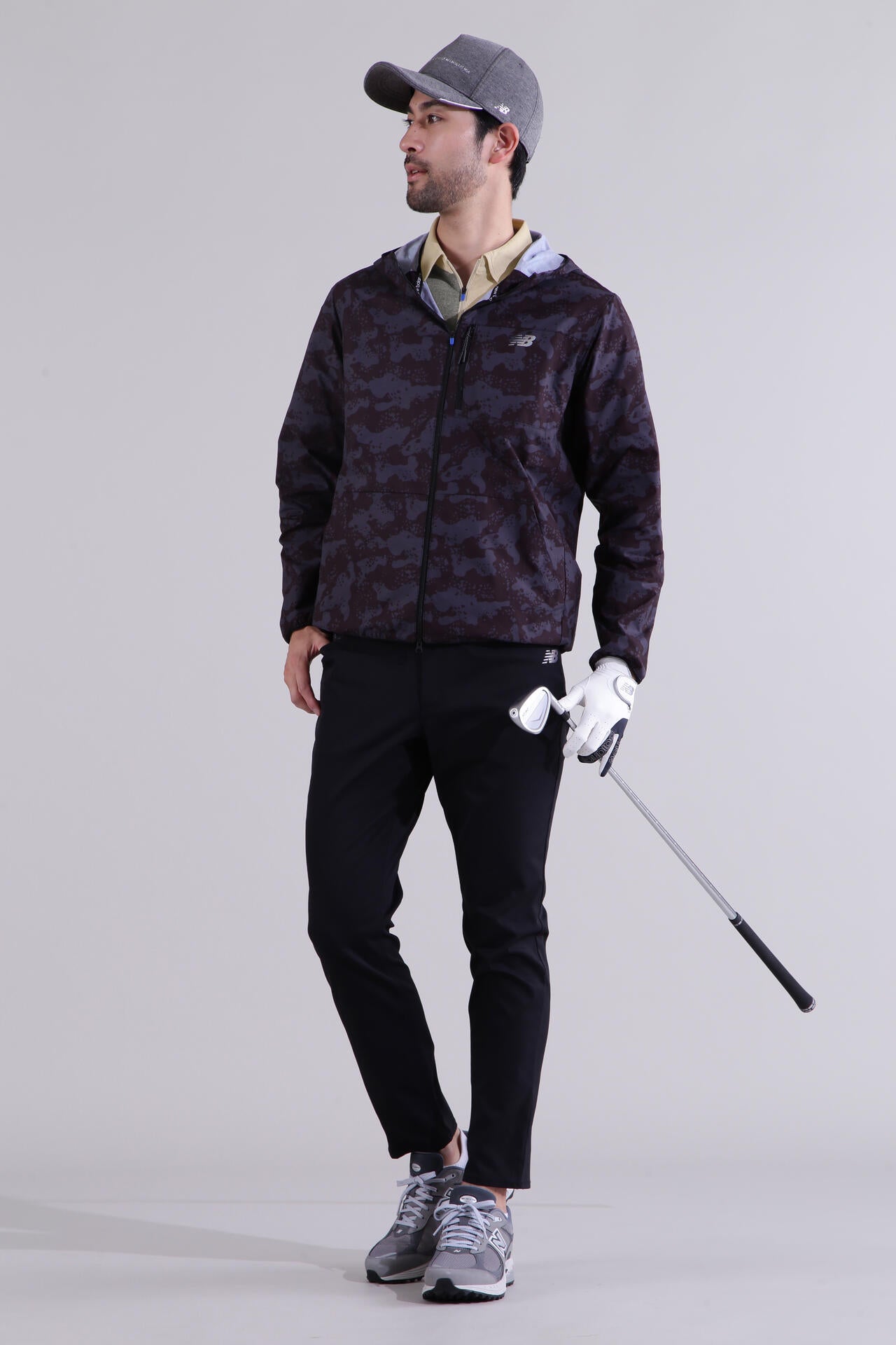 【直営店舗限定】ハーフジップ カラーシャツ (MENS)