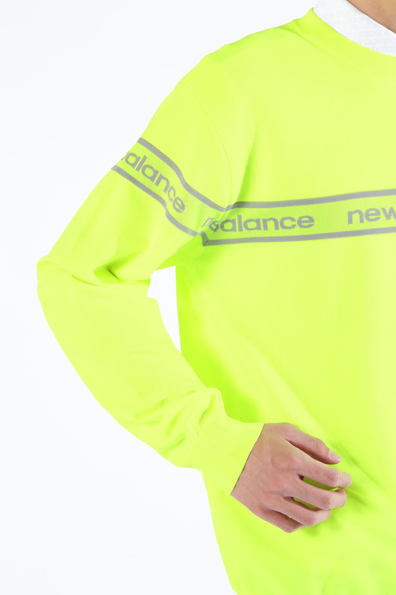 ロゴ×ガーター×プレーン クルーネック ニット プルオーバー (MENS SPORT)