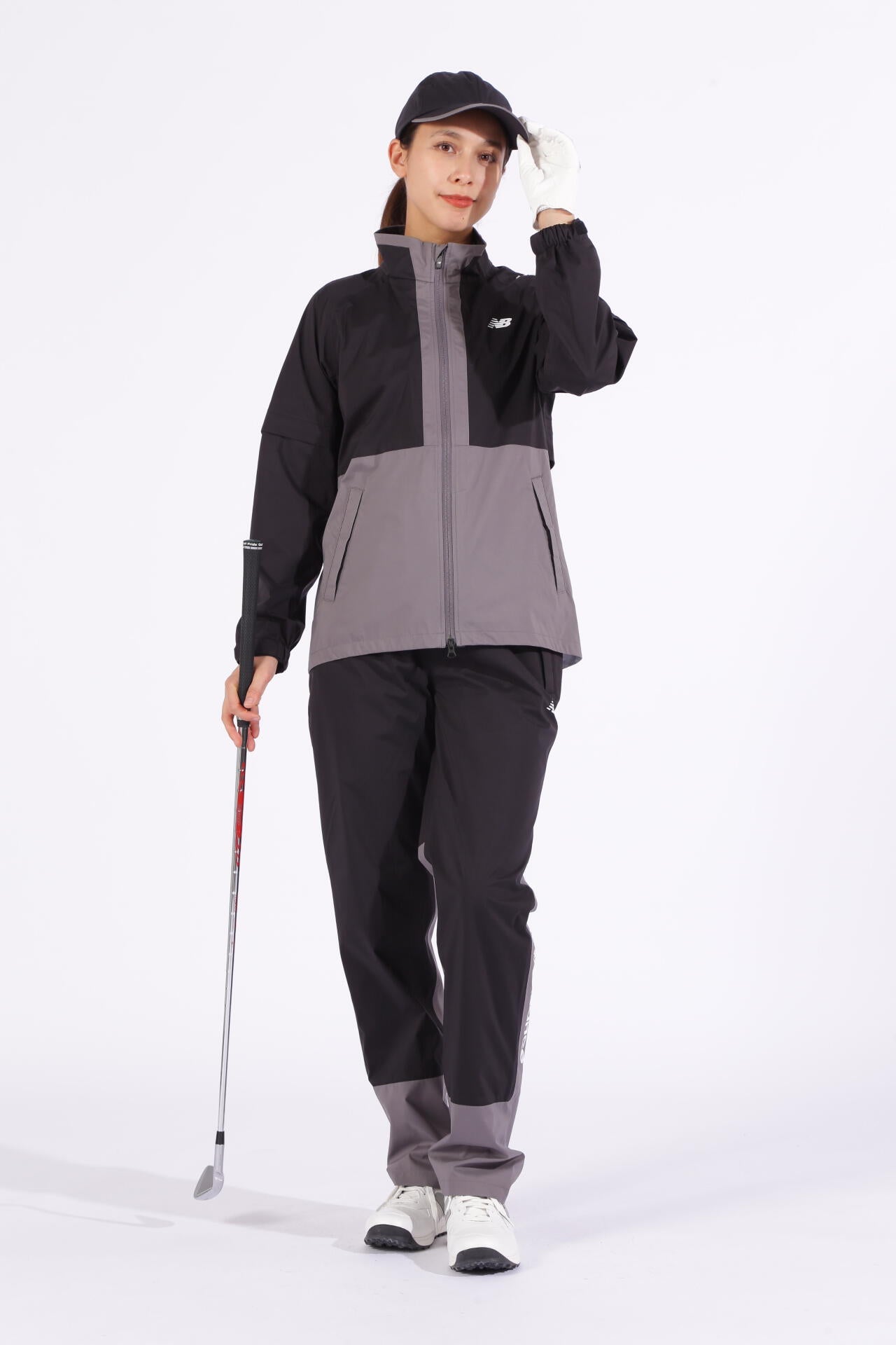 透湿防水 防風 レインキャップ (UNISEX)