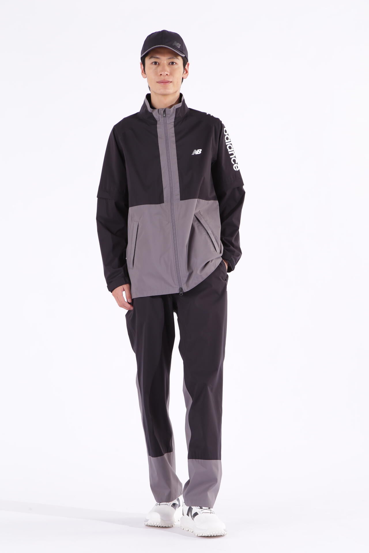 透湿防水 防風 セットアップ レインウェア (MENS)