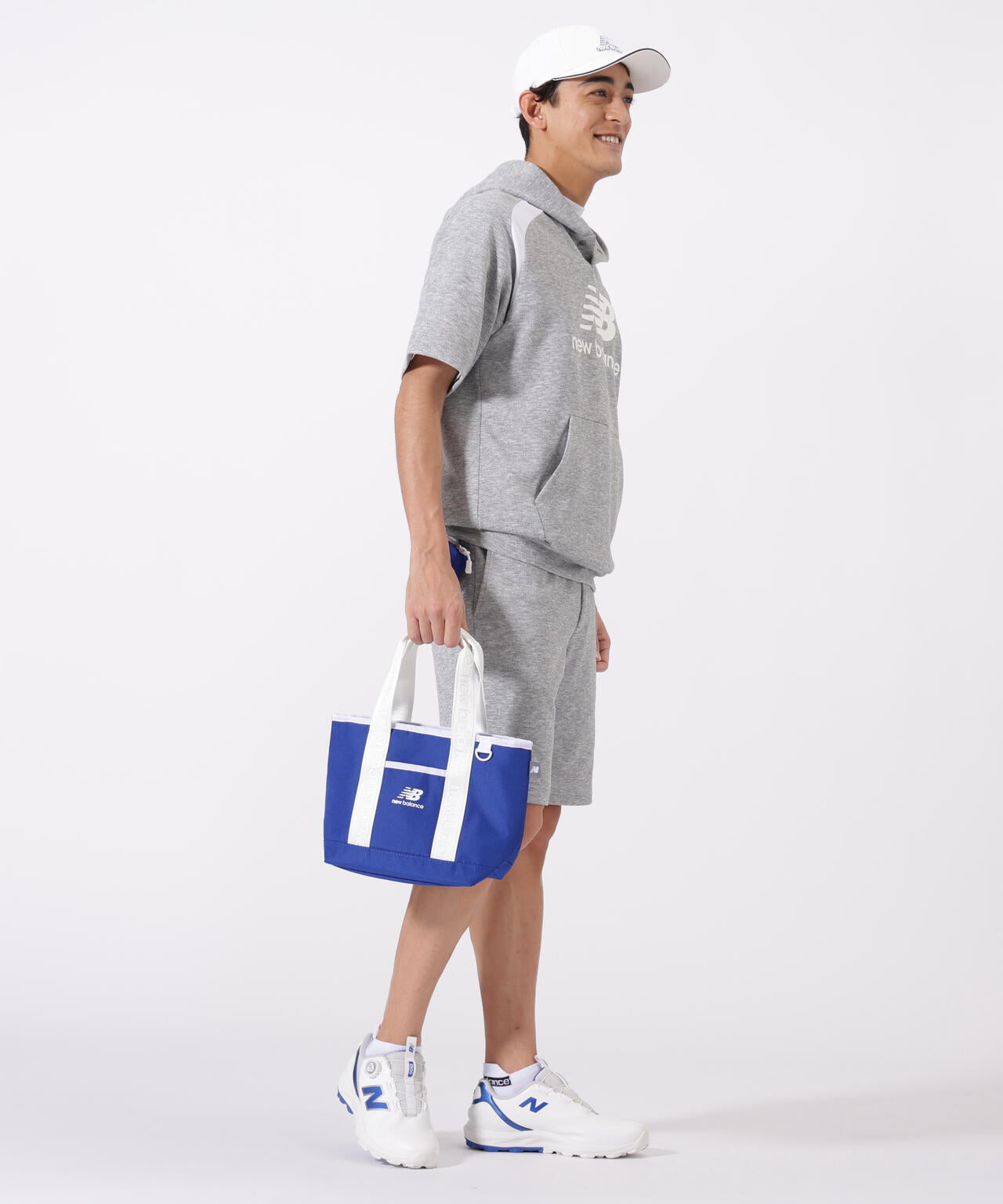 ハーフスリーブ スウェット プルオーバー フーディー (MENS)