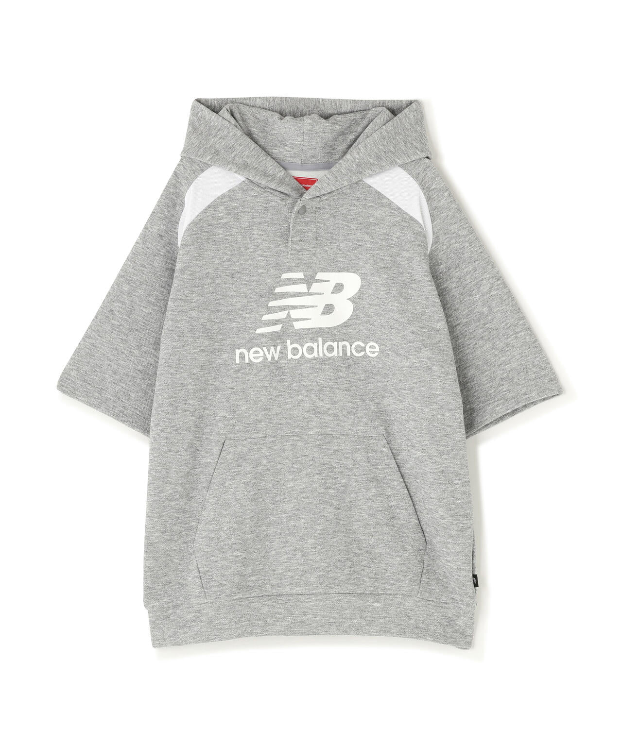 ハーフスリーブ スウェット プルオーバー フーディー (MENS)