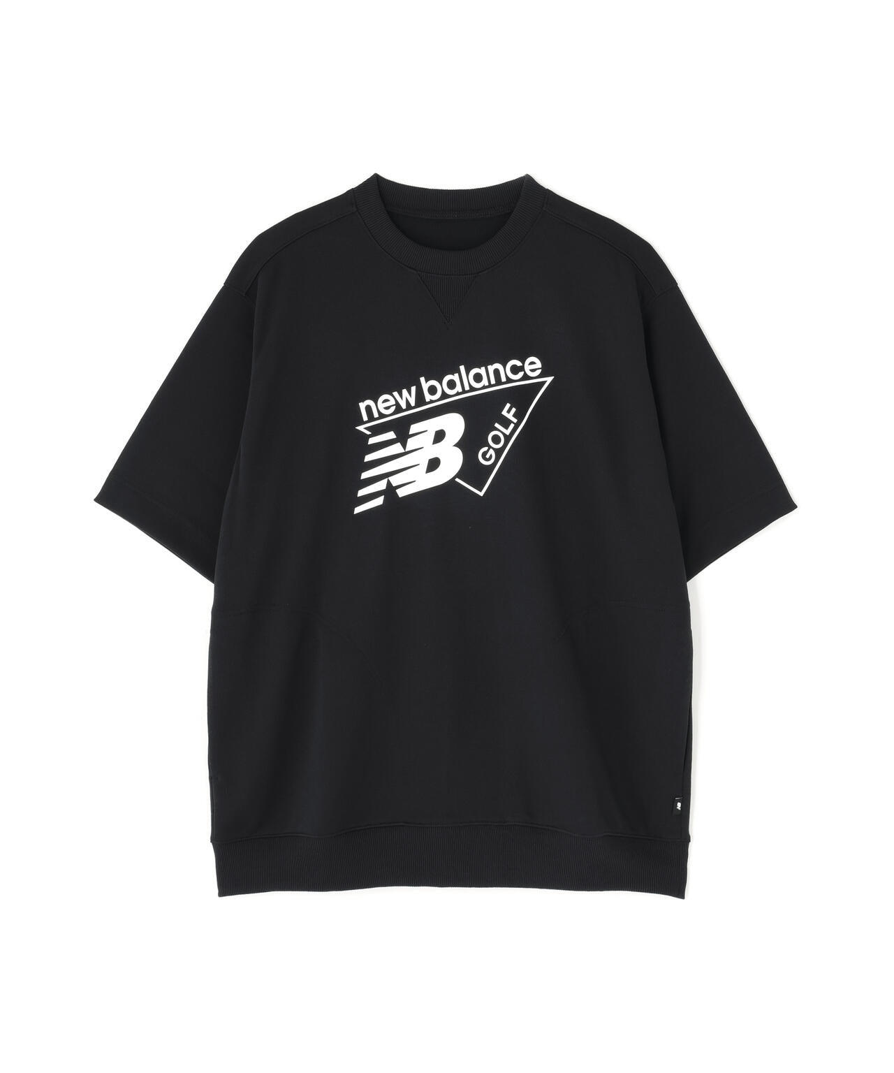 ハーフスリーブ スウェット クルーネック プルオーバー (MENS)