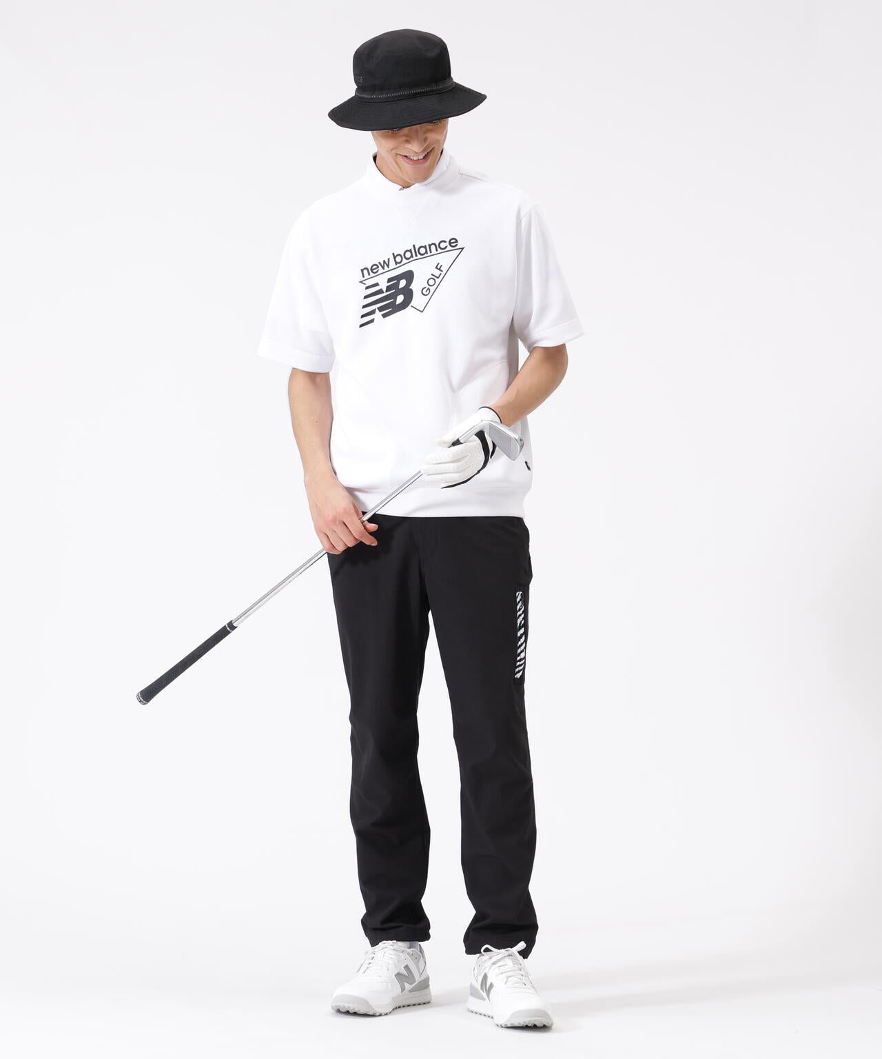 ハーフスリーブ スウェット クルーネック プルオーバー (MENS)