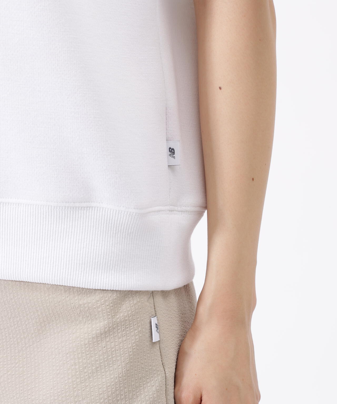 ハーフスリーブ スウェット クルーネック プルオーバー (WOMENS)