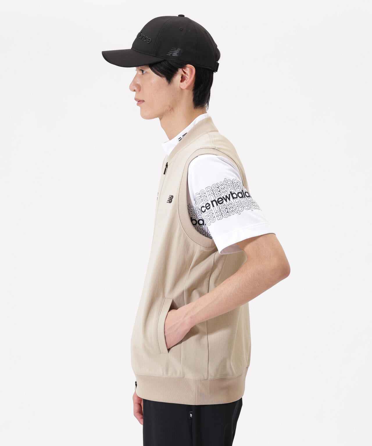 【直営店舗限定】スウェット フルジップ ベスト (MENS)