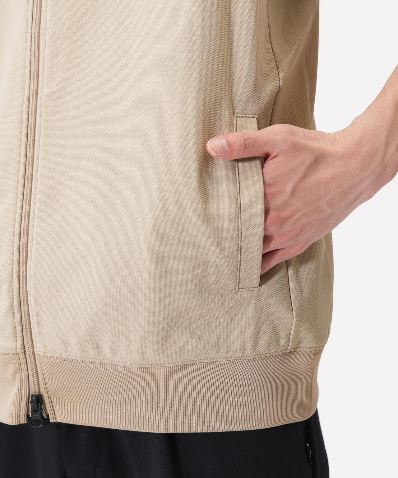 【直営店舗限定】スウェット フルジップ ベスト (MENS)