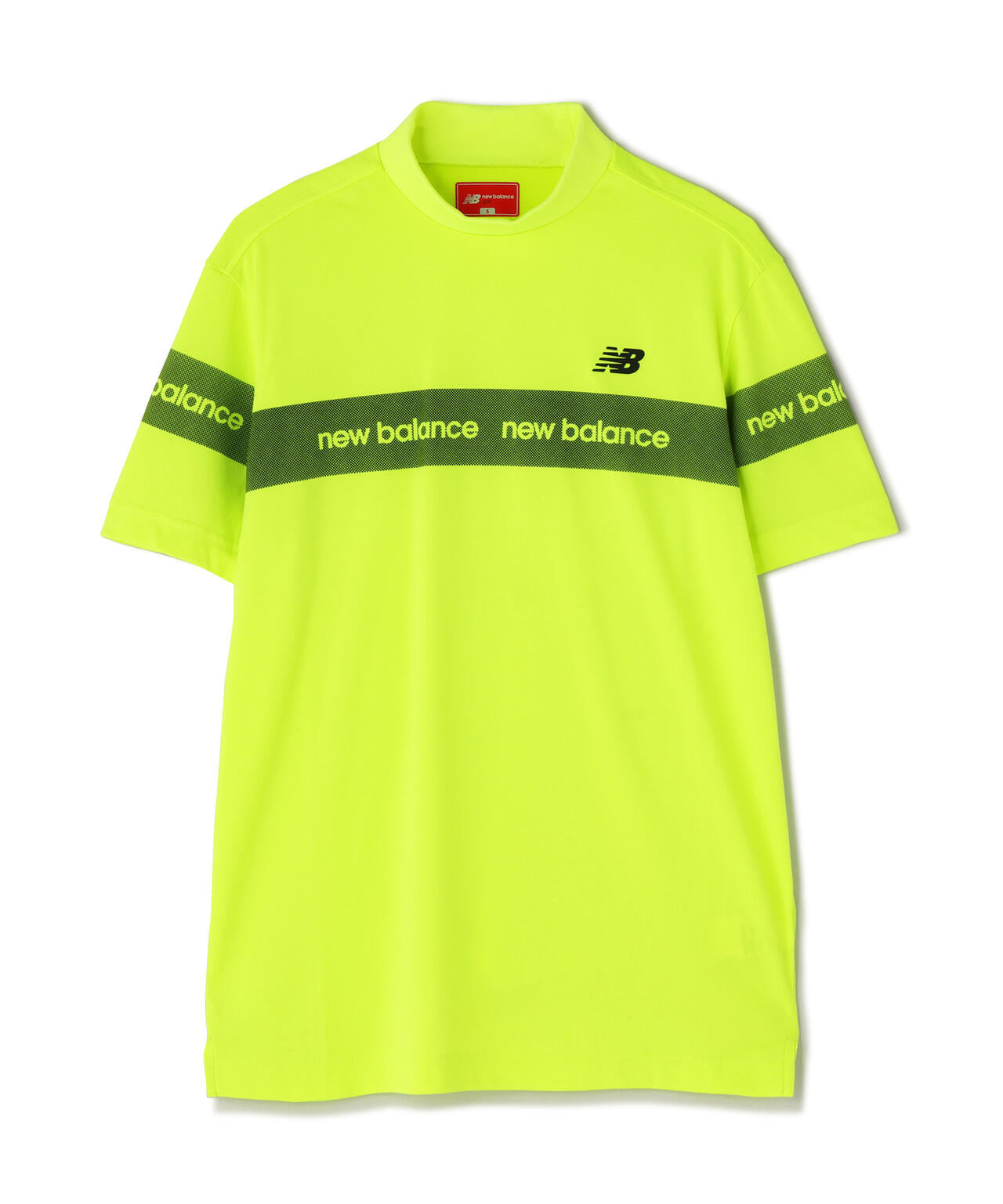 接触冷感 半袖 モックネック プルオーバー (MENS)