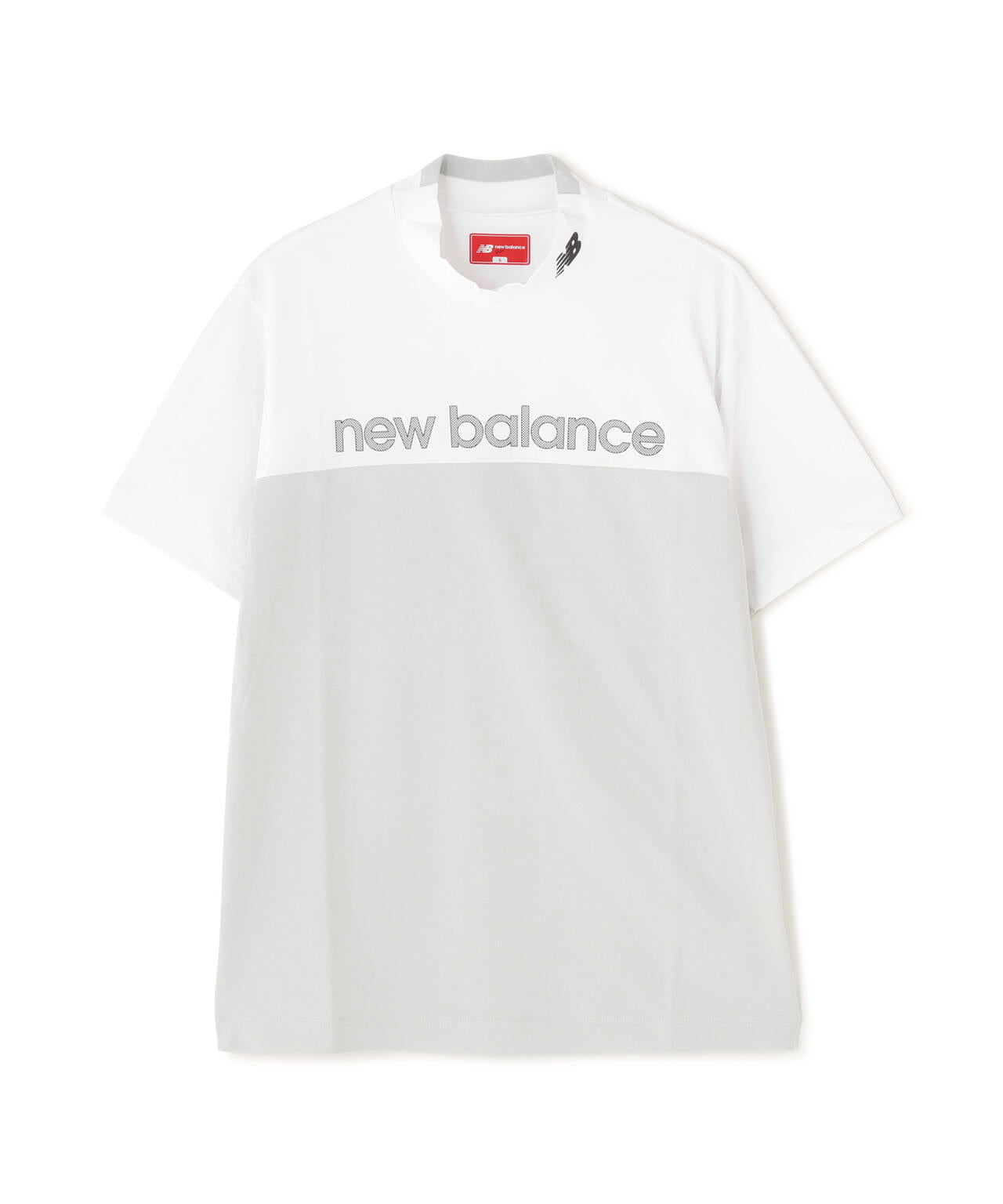 超速乾 UV 防透 半袖 モックネック プルオーバー (MENS)
